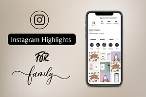 Instagram Highlight Cover For Family