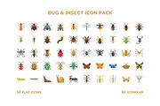 Bug & Insect Icon Pack, an Outline Icon by Iconixar & Friends (Thumbnail 2 of 3)