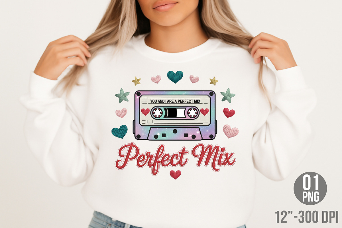 You and I Are the Perfect Mix PNG, an Illustration by Designking (Photo 4 of 6)