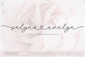 Selyna Avelyn - Lovely Handwritten