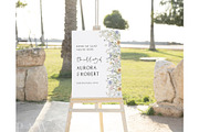 Wildflower Wedding Welcome Sign Boho, an Invitation Template by PawGraphic (Thumbnail 3 of 8)