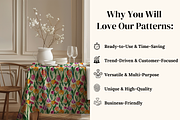 Tulips Seamless Patterns, a Pattern Graphic by Ninterints (Thumbnail 5 of 7)
