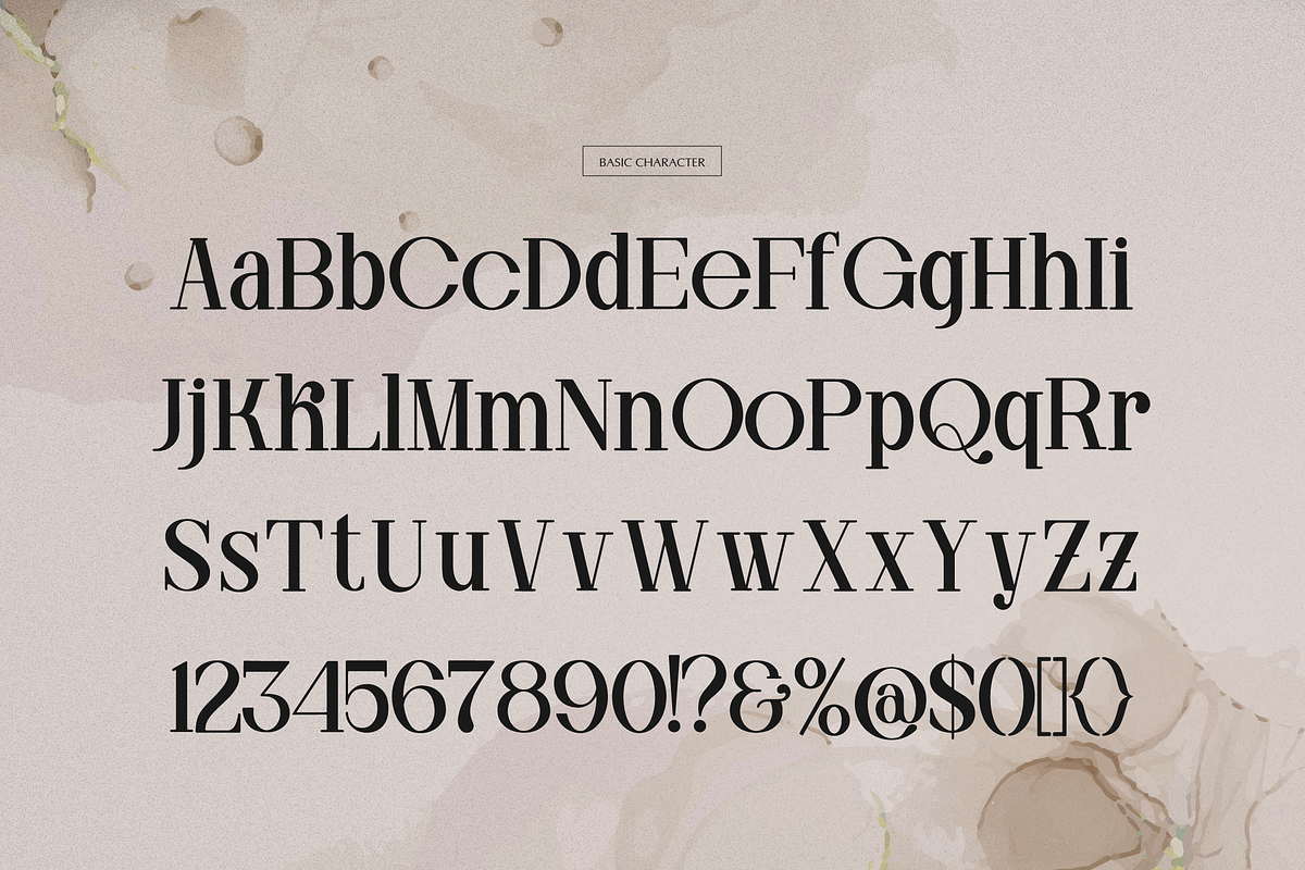 Ronale Classic | Handmade Serif, a Serif Font by gracetype_studio (Photo 10 of 12)