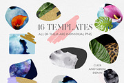 Collage creator SET & Alphabet, an Animal Illustration by Alexiva (Thumbnail 5 of 9)