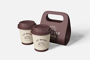 Coffee Single Cup Holder Mockup, a Cups & Container Mockup by Indah (Thumbnail 4 of 6)