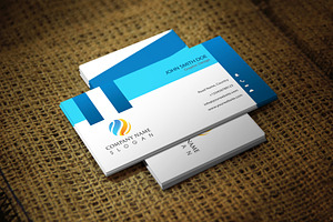 Blueat Corporate Business Card