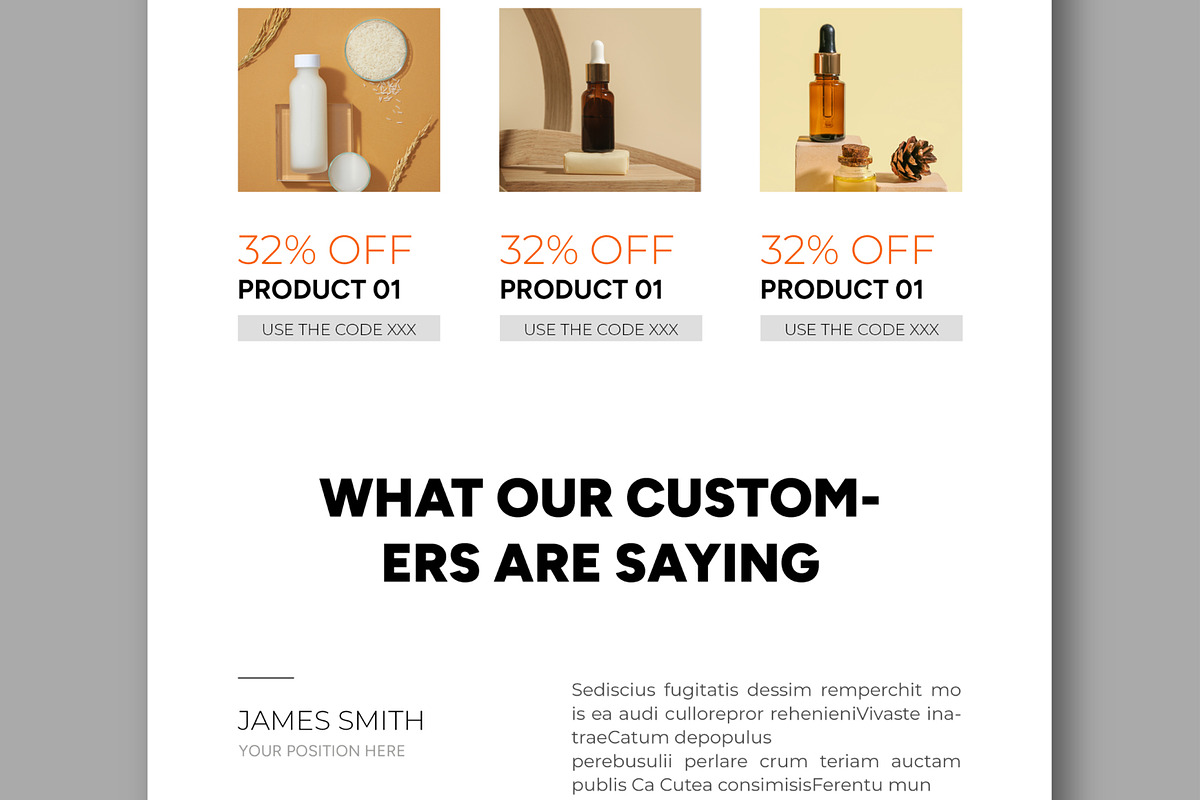 Email Newsletter Template, an UI Kit Template by MightyDesign (Photo 4 of 8)