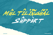 Zerowax - Tech Textured Font, a Handwritten Font by Dhabee (Thumbnail 2 of 12)