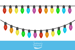 Christmas Lights Clipart