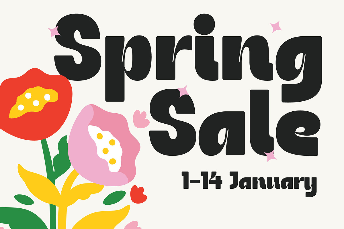 Magot Groovy Retro Display Font, a Sans Serif Font by timelesstype.co (Photo 15 of 20)