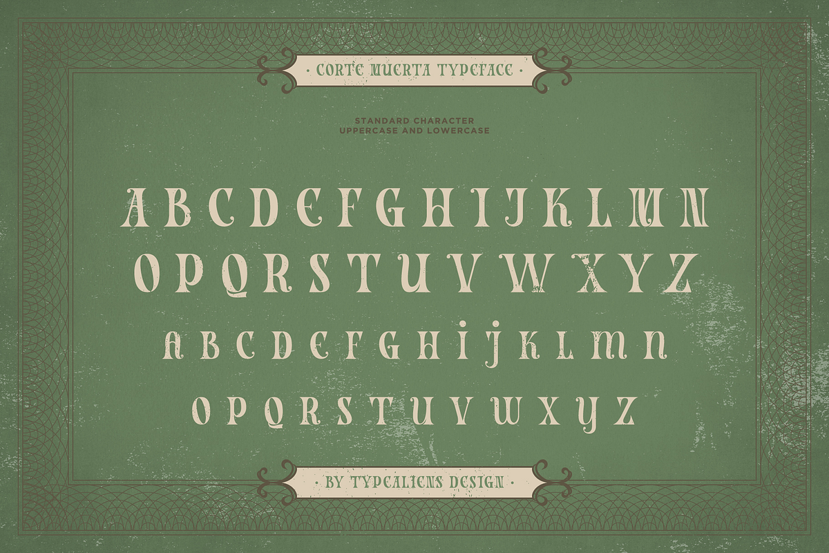 Corte Muerta, a Serif Font by ilhamtaro (Photo 7 of 10)
