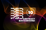 Color Wave & Motion Background Pack, a Wallpaper Graphic by NJ Himel (Thumbnail 1 of 10)