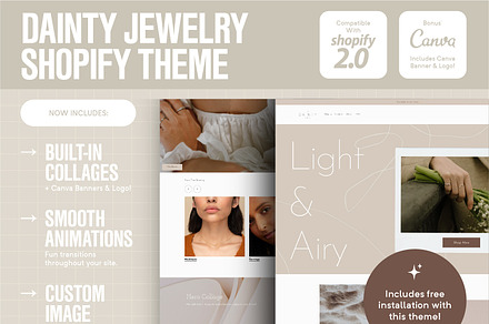 Dainty | Shopify Boho Jewelry Theme