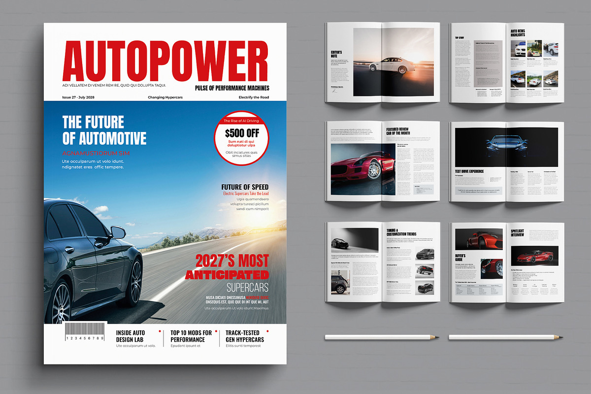 Automotive Magazines with Car Buying
