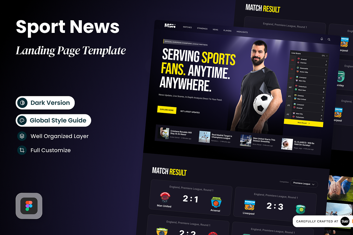 MSN - Sport News Landing Page