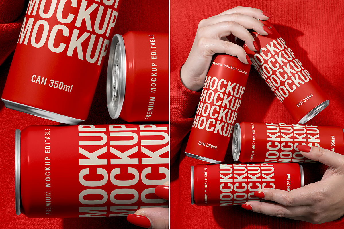 Slim Can - Hand Scene, a Packaging Mockup by TD Mockup (Photo 4 of 4)