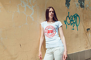 25 T-Shirts Mock-Up (Part 1), a Shirt Mockup by Freeman Studio (Thumbnail 6 of 30)