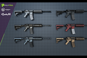 Weapon Pack: Assault Rifles, an Object 3D Model by PolyPixel (Thumbnail 8 of 9)