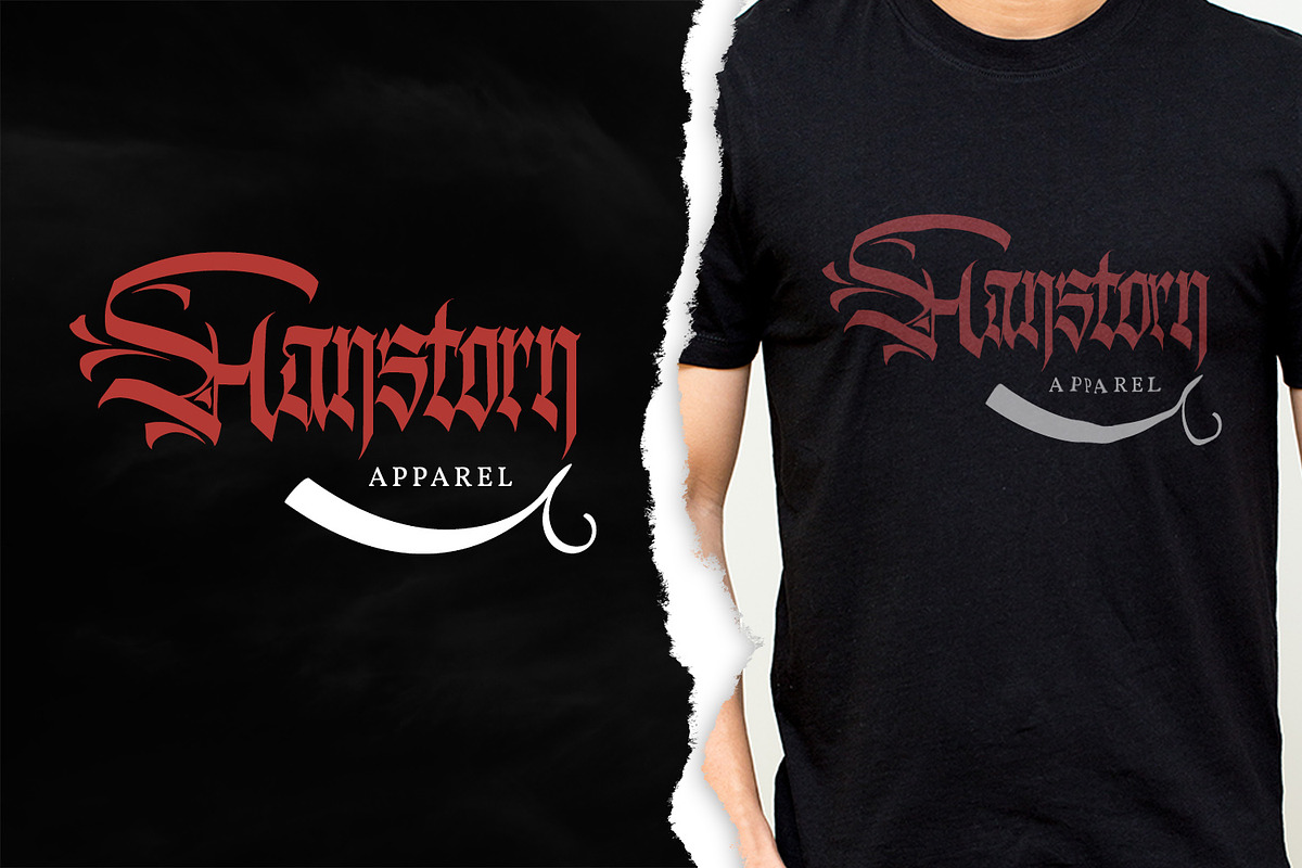 Kingroad, a Blackletter Font by Vintage Division (Photo 6 of 10)