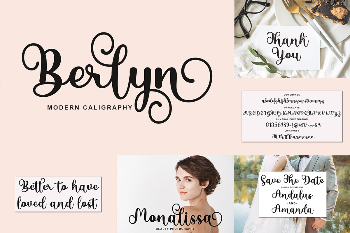 All Type Collection Font Bundle, a Script Font by Bosstype Studio (Photo 11 of 45)