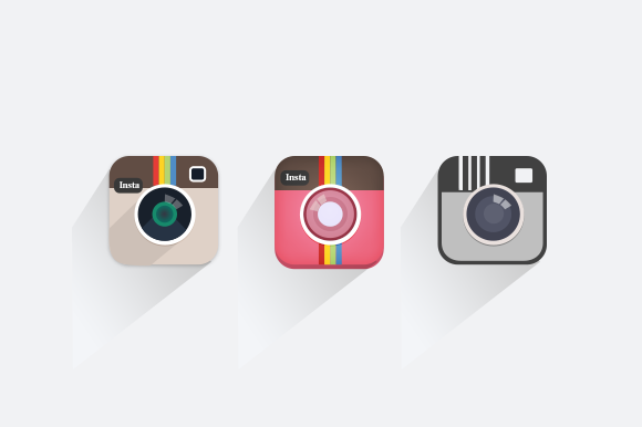 3 Mini Camera Icons preview 2