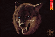 ALPHA WOLF - Vector illustration, an Animal Illustration by Artistic & Unique (Thumbnail 4 of 12)
