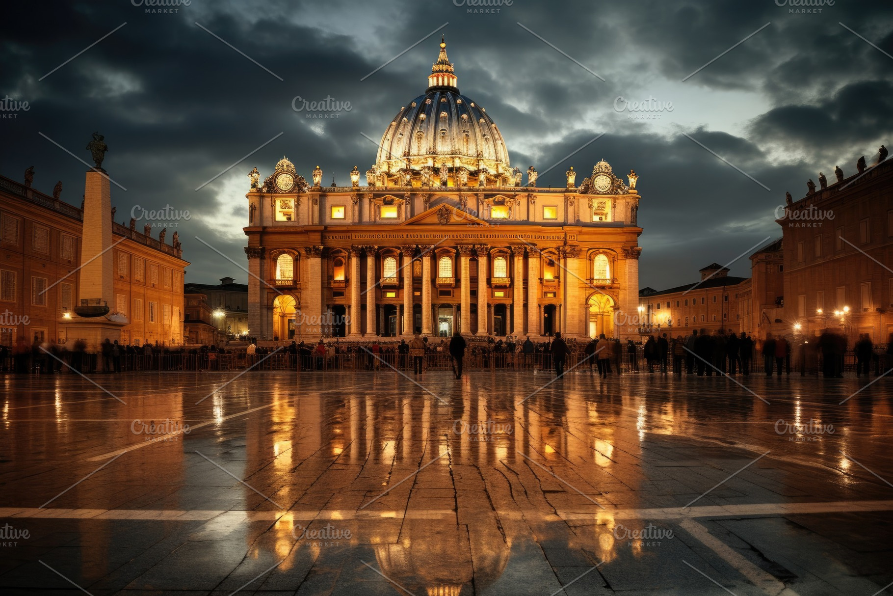 Basilica of Saint Peter in Vatican a, a Photo by Iftikhar Alam