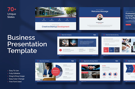 Ruilo Presentation Template Design, a Presentation Template by Rocketstill