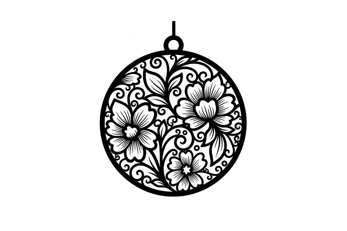 Hanging Mandala Ornament Vector Bund, an Illustration by musafir_fashion (Photo 19 of 51)