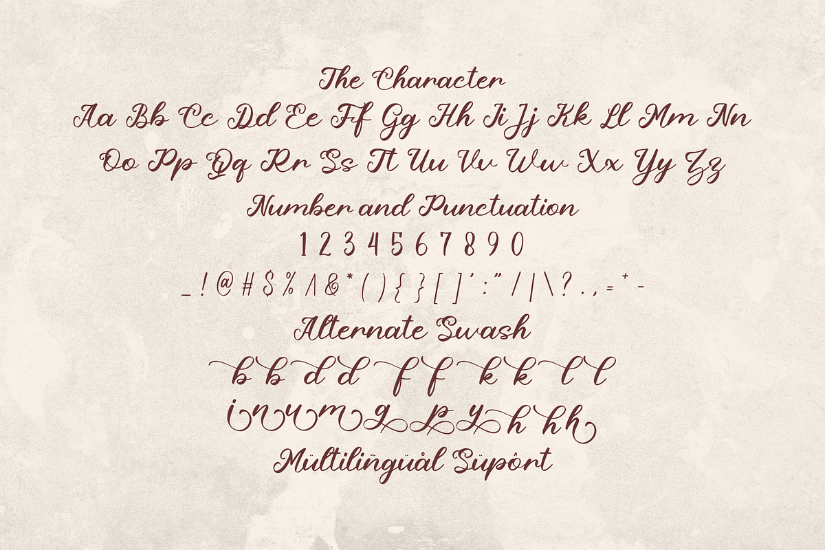 Qiyu Lust of Perfection, a Script Font by Forberas Club (Photo 7 of 7)