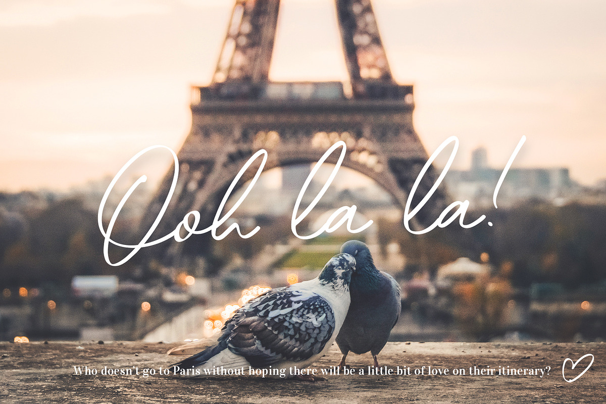 Little Ophelia Handwritten Font preview 3