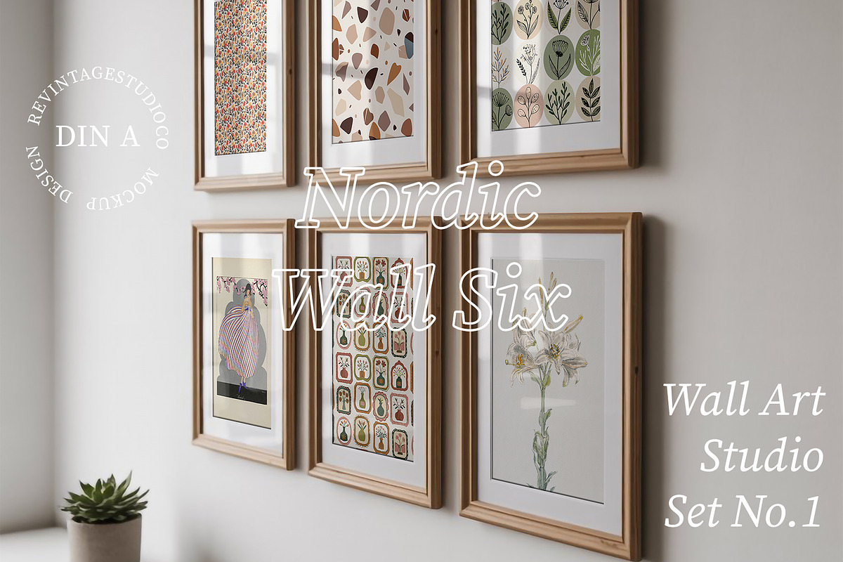 Frame Set Mockup & Shadow, a Household Mockup by RevintageStudio (Photo 1 of 4)