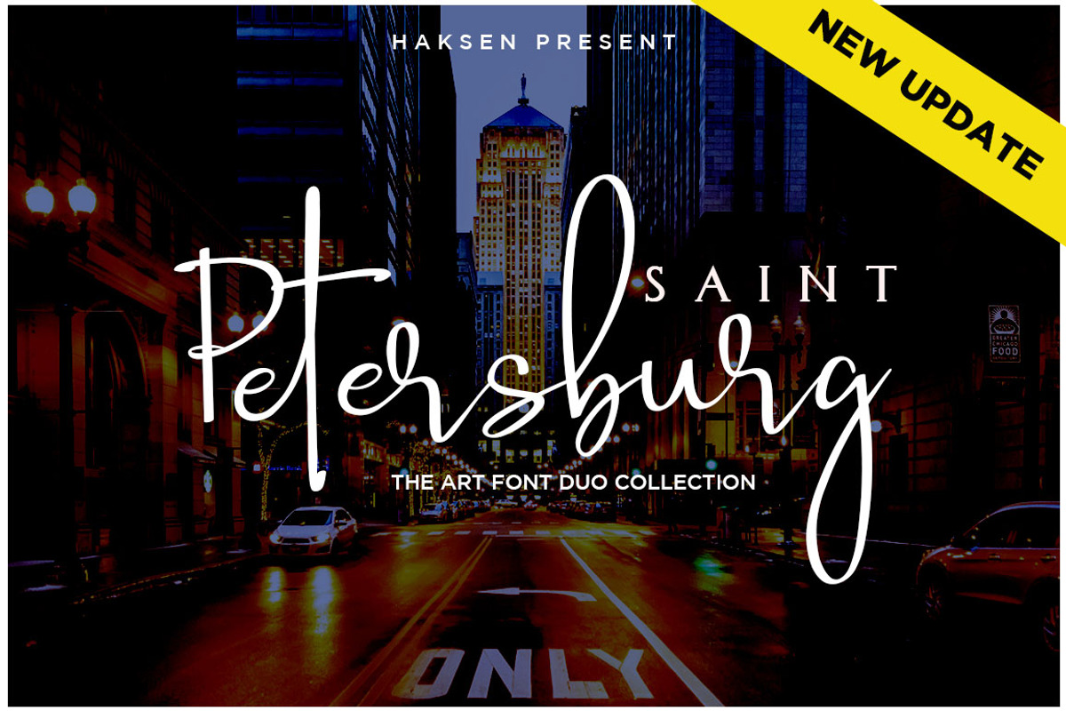 Saint Petersburg l Font Duo