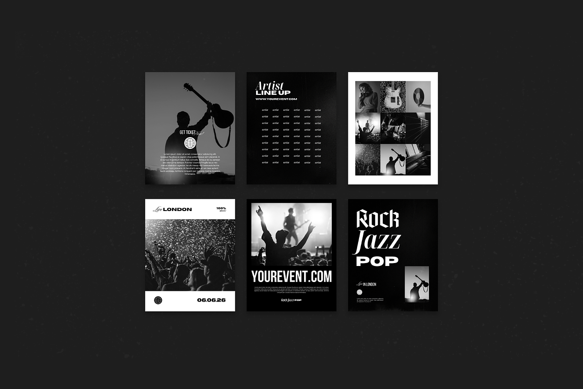 music festival / Social Media Kit preview 2
