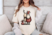 Santa Reindeer Christmas Clipart, an Animal Illustration by SVGArt (Thumbnail 9 of 9)
