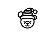 Bear Logo, a Branding & Logo Template by Vectorium Studio (Thumbnail 1 of 2)