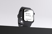 iWatch Mockup, a Wearable Device Mockup by PixelPiknik (Thumbnail 3 of 4)