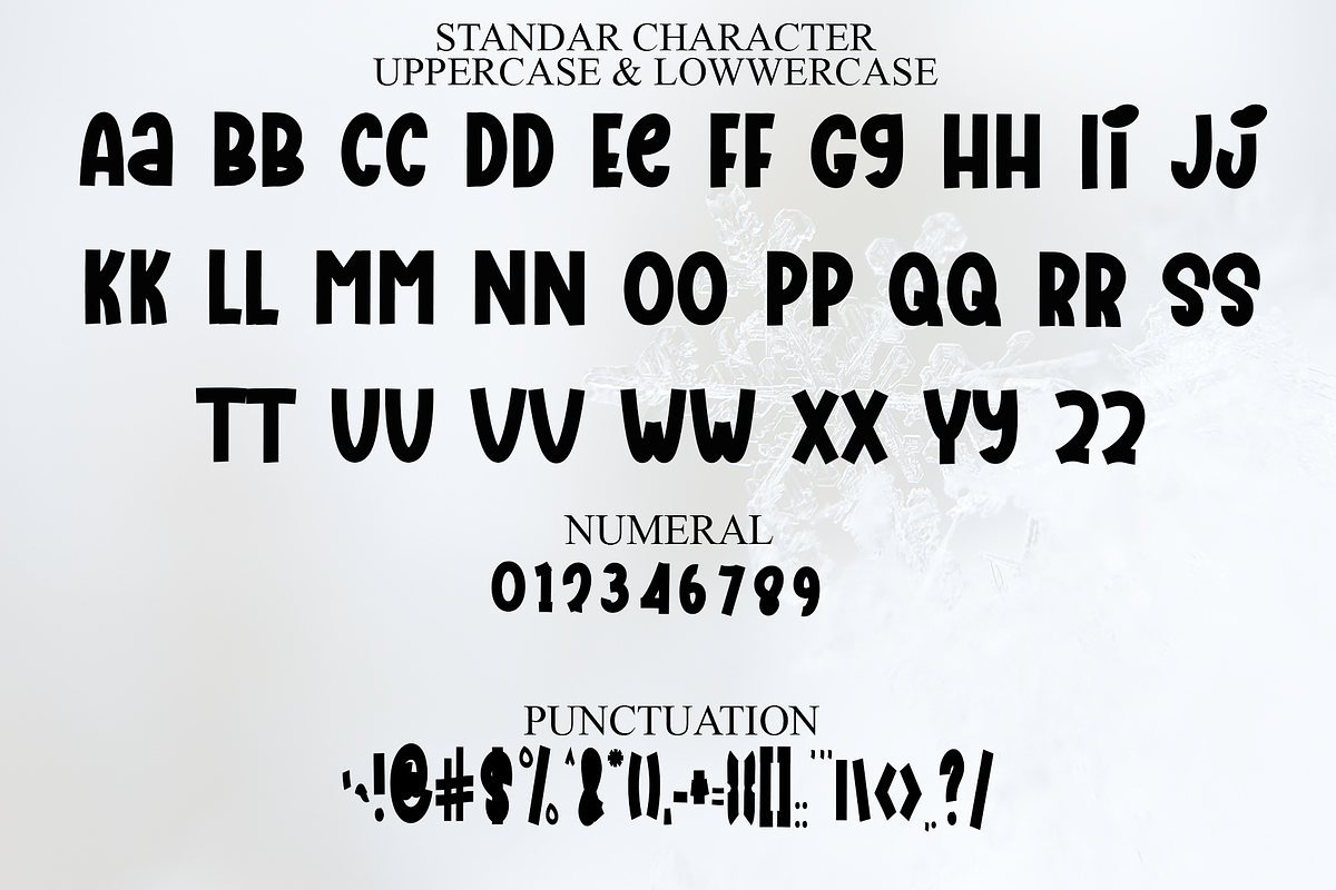 Birthday December, a Sans Serif Font by FreshTypeINK (Photo 3 of 8)