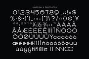 Guorta Minimalist Sans Serif Font, a Sans Serif Font by Artiveko (Thumbnail 5 of 8)