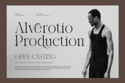 Romans Luxury Serif Font, a Serif Font by Graphicxell (Thumbnail 3 of 8)