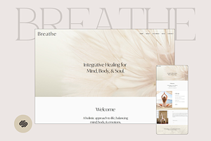 Breathe Squarespace 7.1 Template