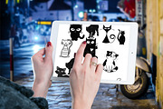 10 Beautiful Cat Brush Stamps V 4, a Brush Add-On by Manifesto Design Gallery (Thumbnail 4 of 4)