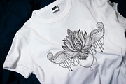 East lotus. Graphic set, a Decorative Illustration by Moonflora (Thumbnail 3 of 4)