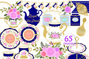 Tea, Tea Party, Afternoon Tea, a Food Illustration by Mia's Graphic Design (Thumbnail 3 of 9)