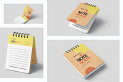 Top Bound Kraft Notepad Mockups, a Product Mockup by GfxFoundry (Thumbnail 2 of 6)