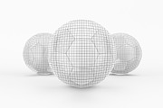 Football Mockup, a Merchandise Mockup by Qaleb Studio (Thumbnail 2 of 3)