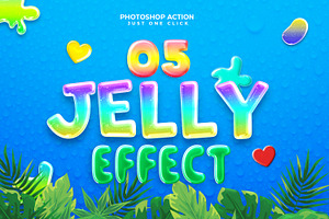 Jelly Photoshop Action