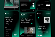Artificial Intelligence Automation, a Social Media Template by Annora Studio (Thumbnail 3 of 6)