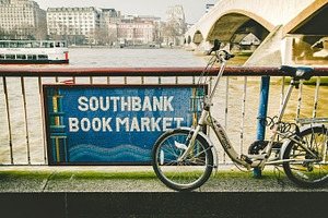 Iseeyouphoto southbank book market featuring london, south bank, and river