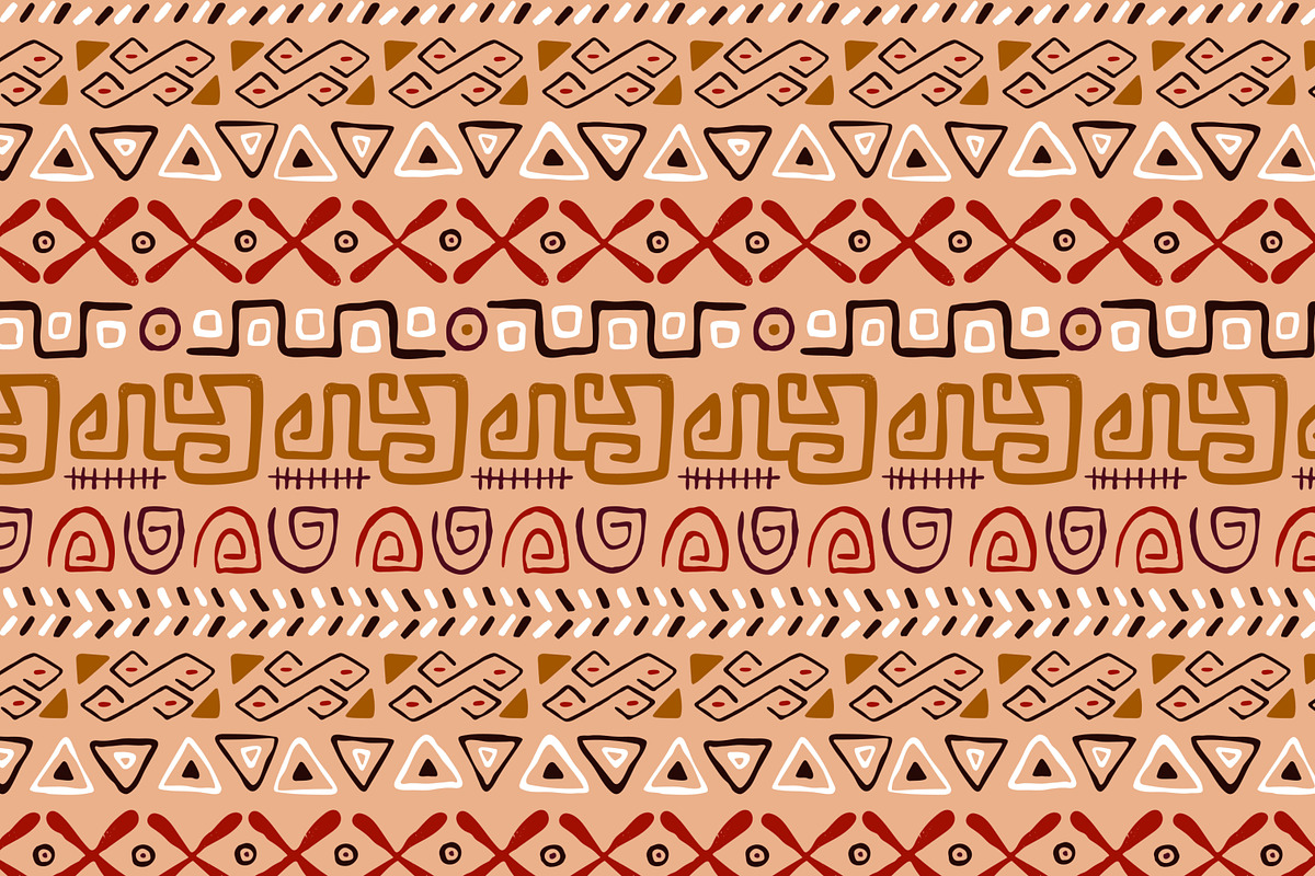 Tribal ethnic seamless patterns set, a Pattern Graphic by Good Studio (Photo 8 of 15)